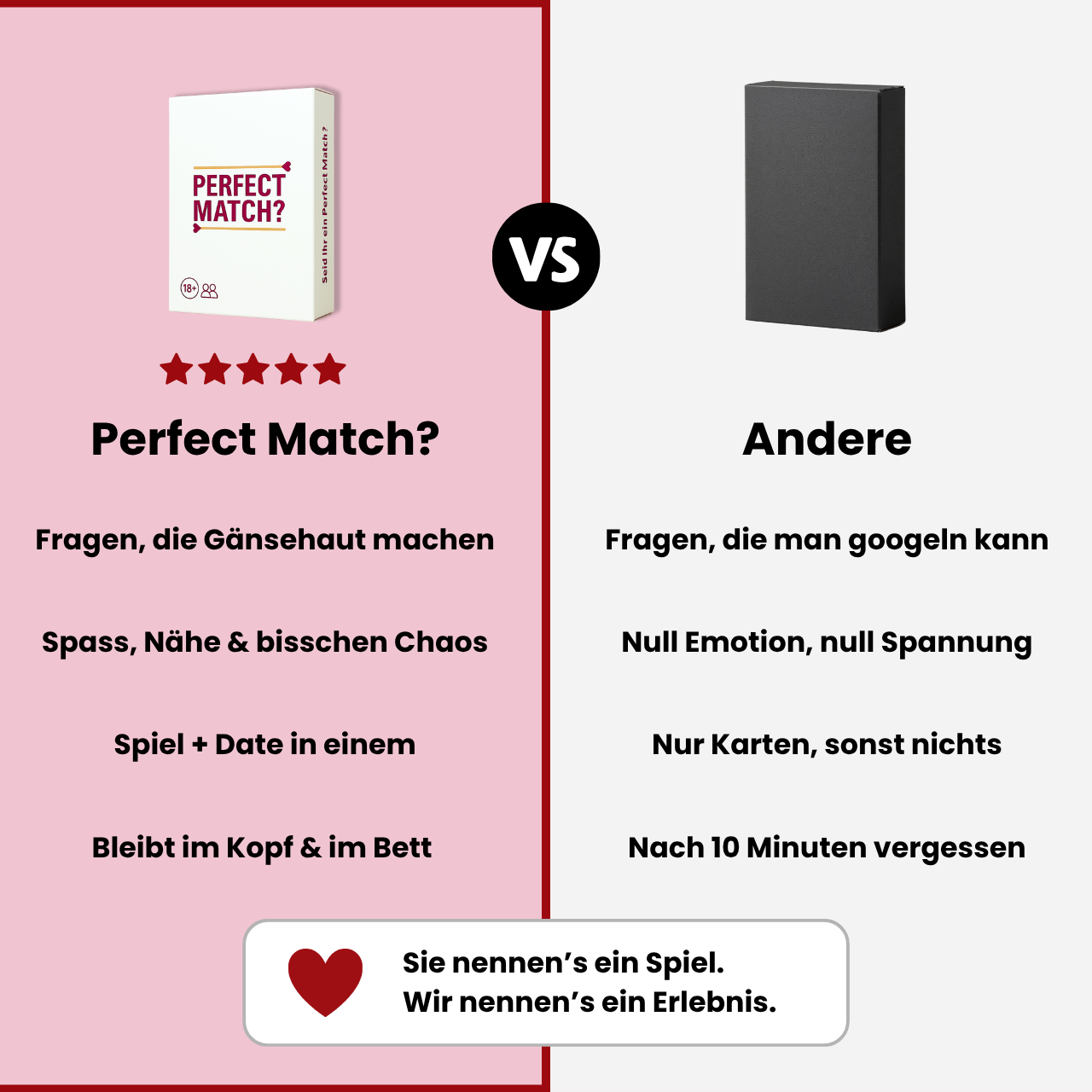 Perfect Match? | Das Spiel für Verliebte (limitiert!)