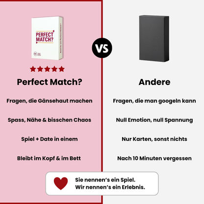 Perfect Match? | Das Spiel für Verliebte (limitiert!)