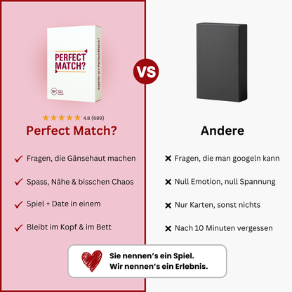 Perfect Match? | Das Spiel für Verliebte (limitiert!)